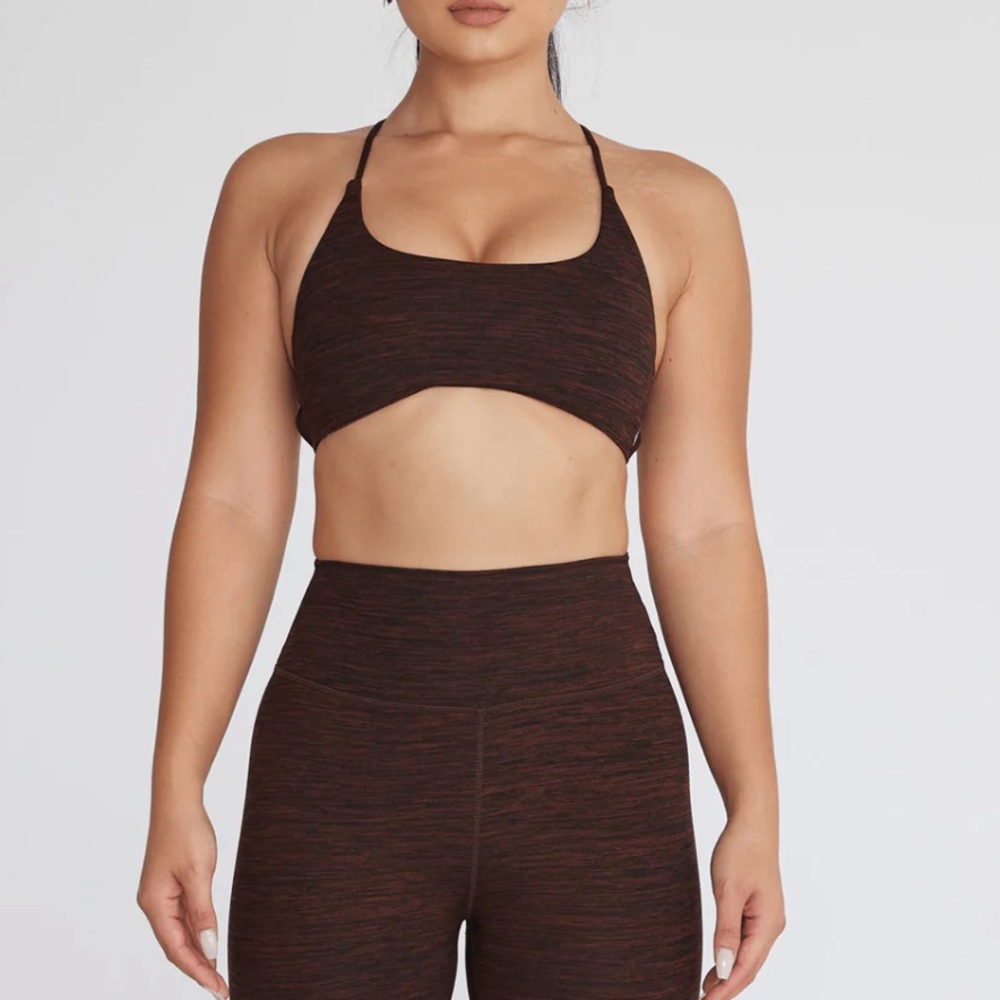 Lexi Crop - Expresso Marl (S)